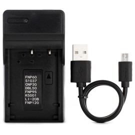 Norifon Pentax Camera USB Charger for Optio 450, 550, 555, 750, 750Z, MX, MX4 - 4.2V Output