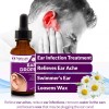 Natrulo Natural Ear Drops for Ear Infection Treatment - Homeopathic,