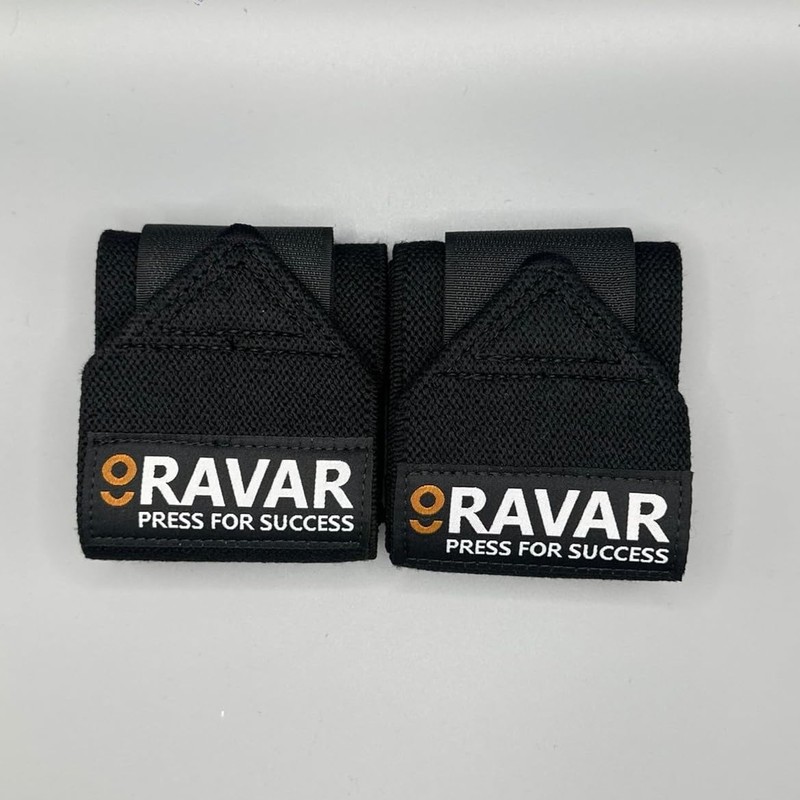 Wrist Wraps by Ravar – Heavy Duty, Neoprene Padded Wrist