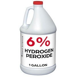 Allied Science 6% Hydrogen Peroxide, Food Grade H202 and Water, 1 Gallon