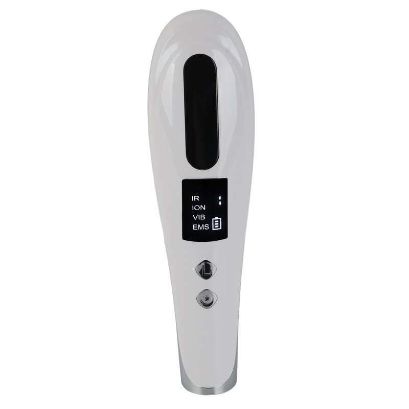 Electric Scalp Applicator Comb Red Lighting Vibration 5 Gears Microcurrent