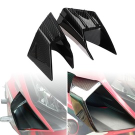 BIUGERCN Motorcycle Wind Wing Side Winglet Kit Spoiler Fairing Fixed Wing Kit Side Spoiler Cowl for CBR650R CBR 650 500 R F