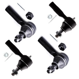 SCITOO 4pcs Suspension Kit For 1998-2004 For Nissan Frontier 2000-2004 For Nissan Xterra w/Suspension Parts Inner Tie Rod End Outer Tie Rod End
