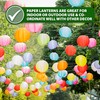 Mudra Crafts Silver Gold Paper Lanterns Wedding Party Decorations -