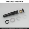 BWE Oil Rubbed Bronze One Piece Bathroom Vessel Sink Drain