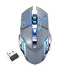 Thunder Wolf Q13 Charging Mute Wireless Mouse Gaming Business Luminous