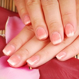 SEMINCA Semi Cured Gel Nail Strips-Salon Quality Semi-Cured Gel Press On Nails Stickers Strengthening Quick DIY Nail Art Manicure Kits for Women at Home 14-Day Wear(Nebula Veil Gradient)