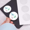 24 x 40mm Round 'Scribbled Dragonflies' Stickers (SK00068816)
