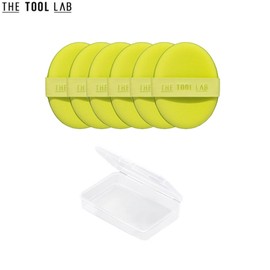 THE TOOL LAB Aqua Puff  6ea + Case Set 7items [THE TOOL LAB x HAPPYRIM]