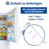 VIOKS Liebherr Fridge Handle Replacement for 7430670 Door Handle Fridge