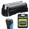 32B Compatible with Braun Series 3 Replacement Head,Stainless Steel Head