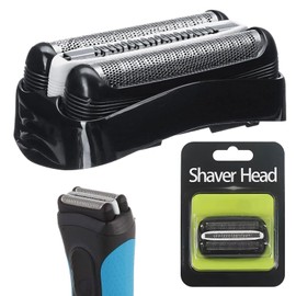 32B Compatible with Braun Series 3 Replacement Head,Stainless Steel Head for Braun S3 Replacement Head,Compatible with Braun Series 3 3040S 3010S 310S 3000S 3080S 390CC 3050CC