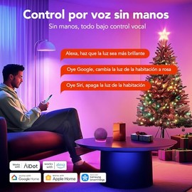 Orein Matter Focos Inteligentes Compatible con Alexaapple Homegoogle Home                                                                             