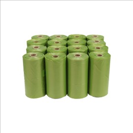 Pet Swift Biodegradable Dog Poop Bags 16 Rolls - Scented, Leak-Proof Doggy Bags for Waste - Eco-Friendly Poo Bag Rolls for Dogs