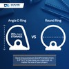 QuickFit View Binder, 3-Ring Binder, Angle D Ring, 4 Inch,