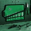 SK Stubby Ratcheting Wrench Set, Combination Wrench Set, 7-Piece, Metric,