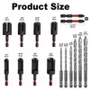 FROOOK Wood Plug Cutter Drill Bit Set 16-Piece, Straight and