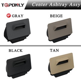 Dash Ash Tray Coin Tray Compatible with 2008-2010 Ford F250 F350 F450 F550 Super Duty Truck (Gray)