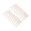 Gatuida 2pcs Wide Tooth Detangling Combs for Women Static Hair