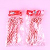 ABSOK 12 Pieces Plastic Candy Canes for Christmas Tree, Hanging