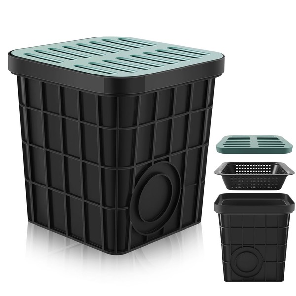Kritkin Kritkin Catch Basin with Grate 15 x 15 Inch