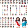 Bememo 200 Pcs Jesus Toys Little Jesus Figurine Miniature Jesus