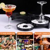 3 Tier Bar Glass Rimmer Food Grade Professional Sugar Salt
