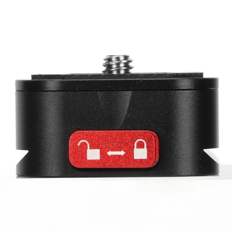 Mini Quick Release Plate 1/4 Screw Hole Holder Camera Quick