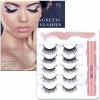 Magnetic Eyelashes False Lashes Natural Look No Glue Needed.