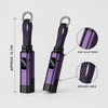 2-Pack 4-in-1 65W Keychain Charging Cables with Digital Power Display