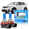SENROBO Halogen Headlight Bulbs Fit for Nissan Rogue 2008-2014, H11/H9/H8