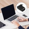 1Pc Black 4 in 1 USB 2.0 Hub Docking Station
