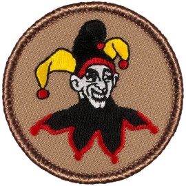 Cool Boy Scout Patches - Joker / Jester Patrol Patch!! (#645)