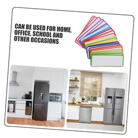 Operitacx 81st Magnetisches Etikett Magnetetikett Magnetische Anhänger Für Den Haushalt Trocken Abwischbare Etiketten Leere Namensschilder Etiketten Für Whiteboard Aufkleber