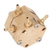 Hexagonal Dental Water Valve Good Passability Copper Water Pressure Regulator