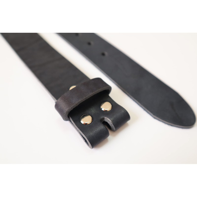 Cinturón de piel de vacuno de 1.5 pulgadas para hombre,