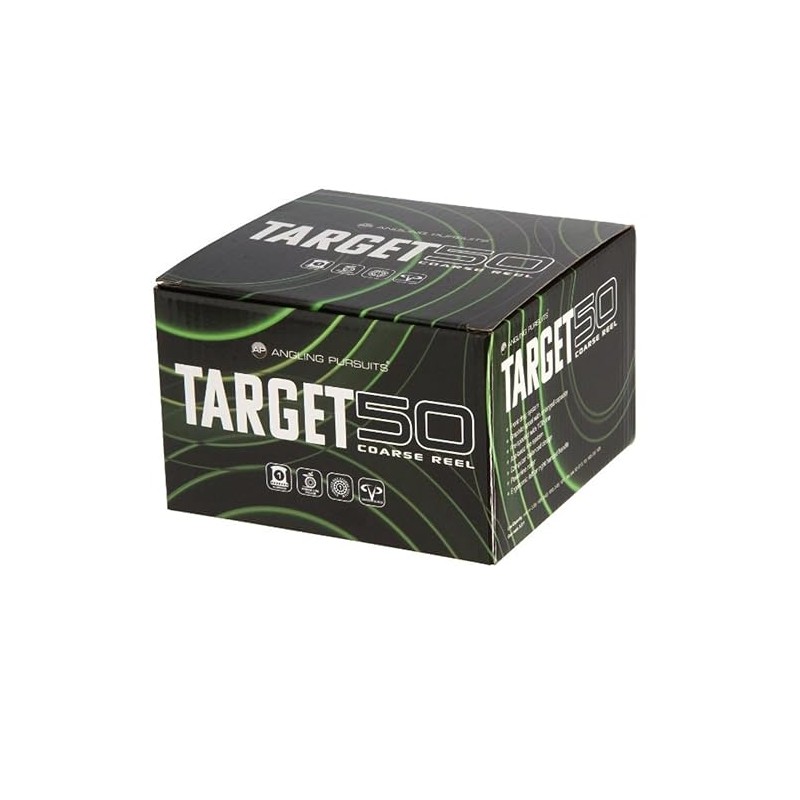 TARGET 50 Coarse Fishing Reel + 10lb Line Angling Pursuits