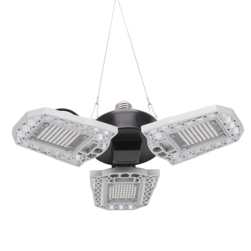 Plant Grow Light 3 Heads Foldable E27 240 LEDs Red