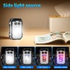 PINSAI 2 Pack Mini Keychain Flashlight with Clip, LED Magnetic