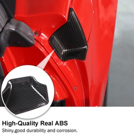 PIUGILH Door Handle Bowl Cover Trim Compatible with Chevy Corvette C6 2005-2013, ABS Car Door Bowl Handle Scratch Protector Cover