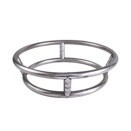 Vctitil Stainless Steel Wok Ring Rack Stand Round Shelf Cookware Ring For Pot Gas Stove Fry Pan, 23cm/9.05inch, 26cm/10.23inch