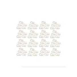 80-Pack Button Pant Extender - Adds 1" Waistband Length to Your Family's Pants, Shorts & Skirts - Transform Clothes & Save - Ideal for Temporary Weight Change, Teens & Maternity