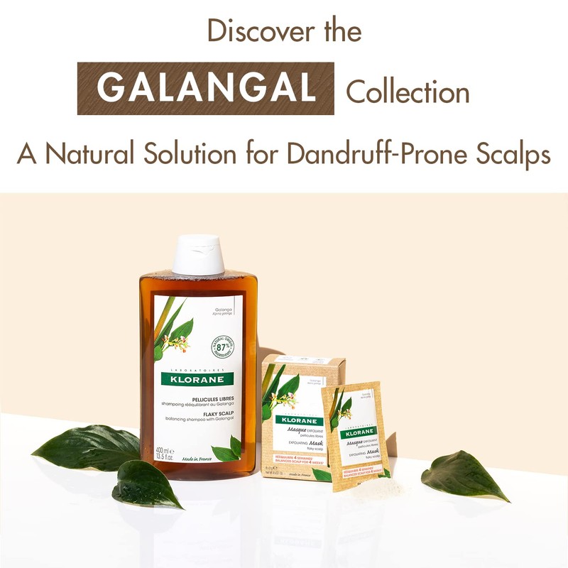 Eucerin Klorane Balancing Shampoo with Galangal and Lactic Acid for