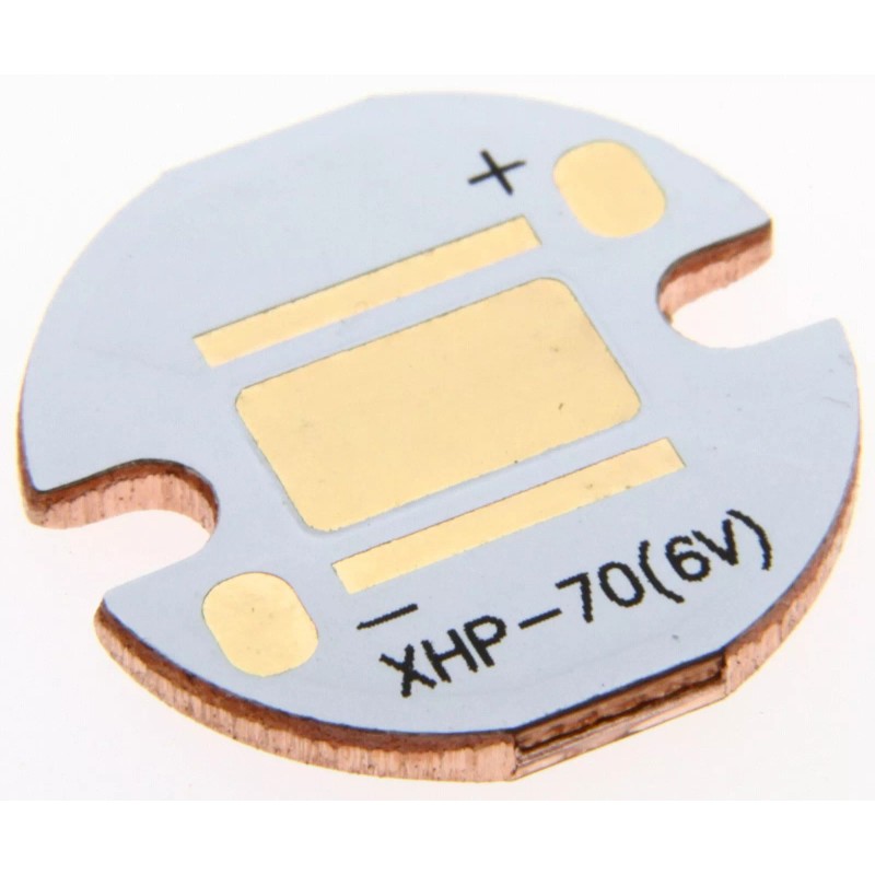 SinkPad Copper LED PCB direct thermal path for Cree XML,