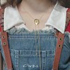 Lyfange Cowboy Bolo Tie Necklace for Women Gold Western Cowgirl