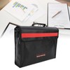 Fireproof Document Bag Large Capacity Waterproof Safe File Storage Organizer