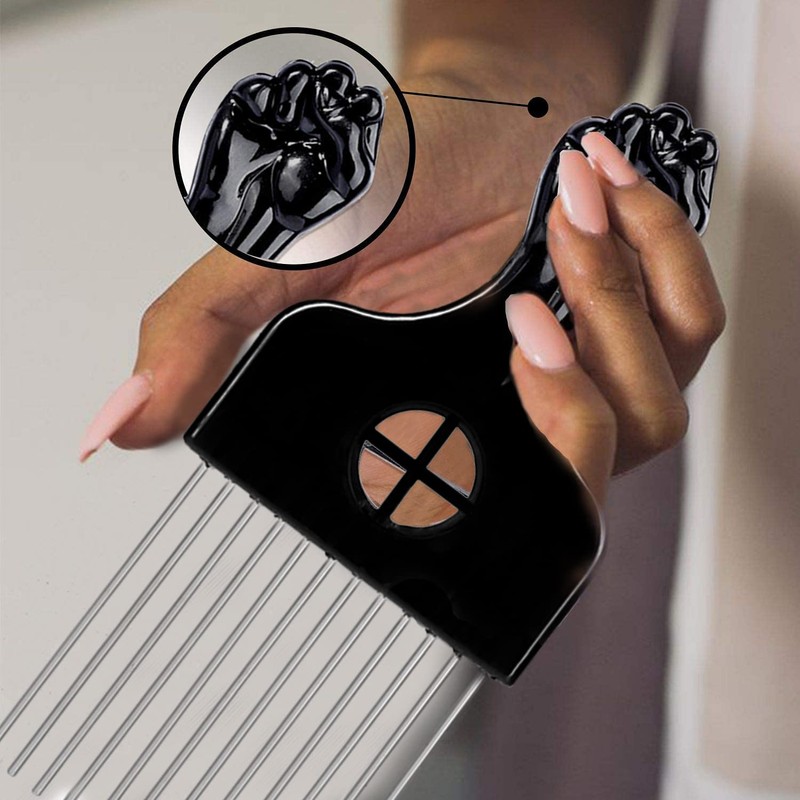 3 Pcs Hair Pick Comb for Curly Hair