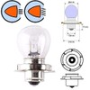 cyclingcolors 6V 15W P26S glühbirne glühlampe motorrad moped roller mofa
