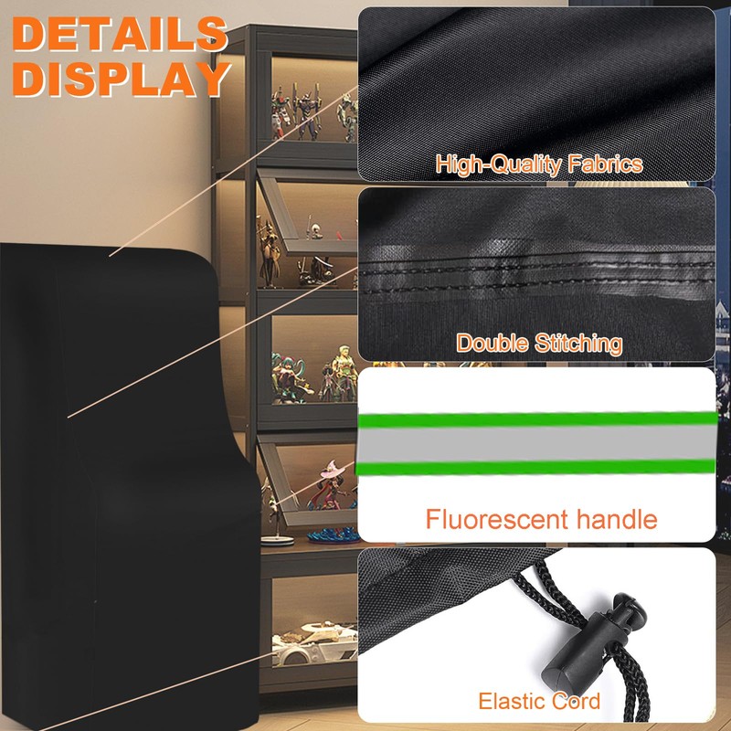 Arcade Table Cover, 600D Covers for Indoors/Outdoors Game Machine Table