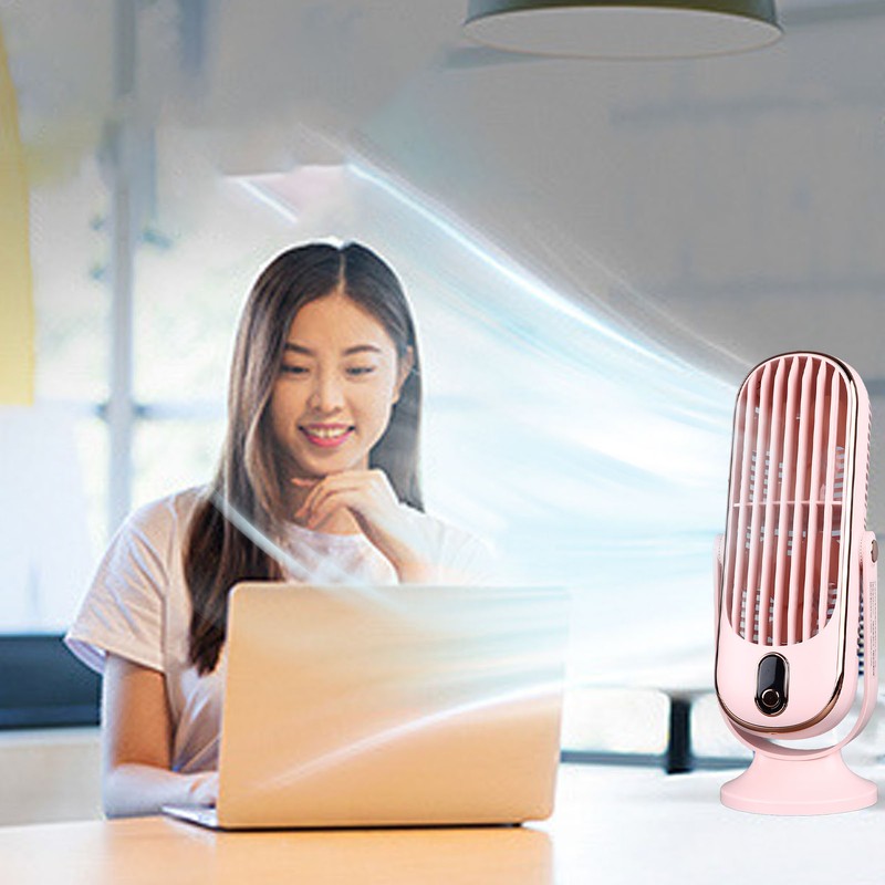 Table Tower Fan Portable USB Plug In 5 Gears Quiet